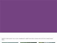 Tablet Screenshot of northstarquest.org